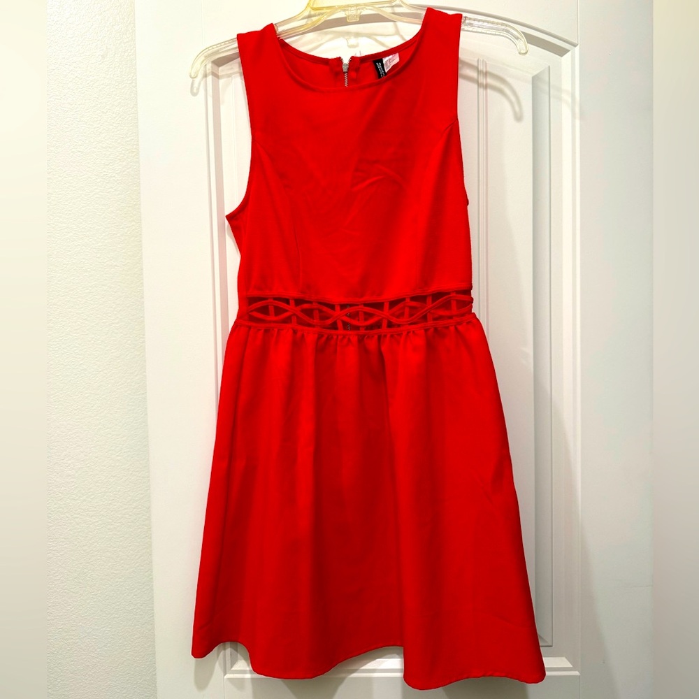 Red mini dress (size 8)